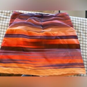 Tiger Mist Multicolor Striped Skirt
